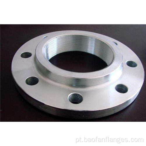 Aço carbono Flange rosqueado de aço de liga